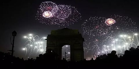புத்தாண்டு கொண்டாட்டத்தை முன்னிட்டு டெல்லியில் பாதுகாப்பு பலப்படுத்தப்பட்டுள்ளது