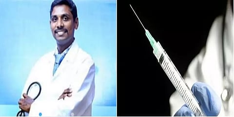 மயக்க மருந்தை ஊசி மூலம் செலுத்தி கொண்ட நிலையில் மீட்கப்பட்ட மருத்துவர்-ஈரோட்டில் பரபரப்பு