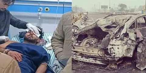 தானாகவே ஆம்புலன்சை அழைத்தாரா? ரத்த வெள்ளத்திலிருந்த ரிஷப்பிடம் பணம் கொள்ளையடிக்கப்பட்டதா?