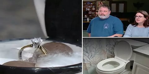 டாய்லெட்டிலிருந்து எடுத்த மோதிரம்: 21 ஆண்டுகள் கழித்து பூரித்துப்போன தம்பதியின் சுவாரஸ்யம்