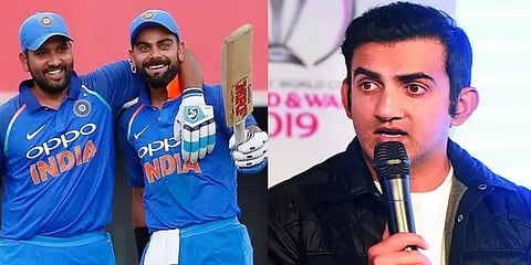 'ஓய்வு என்ற பேச்சுக்கே இடமில்லை' -ரோகித் சர்மா, விராட் கோலிக்கு கவுதம் கம்பீர் அட்வைஸ்