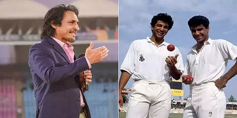 வாசிம் அக்ரம், வக்கார் யூனிஸ்க்கு நிரந்தர தடை விதித்திருக்க வேண்டும் -ரமீஸ் ராஜா பாய்ச்சல்