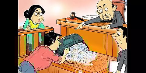 ”என்னால இந்த பழக்கத்த மாத்திக்க முடியல; அதுக்கான செலவை..” - கோர்ட்டை நாடிய முன்னாள் மனைவி!