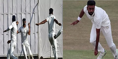 பதானிற்கு பிறகு முதல் ஓவரிலேயே மெய்டன் ’Hat-Trick’ - 8 விக்கெட்டுகள் வீழ்த்திய உனாத்கட்!