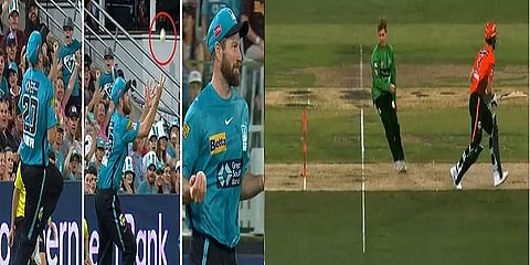 கேட்சா? சிக்சரா? சர்ச்சை ஓய்வதற்குள் ரன்அவுட்டா? இல்லையா? சர்ச்சை!-தொடரும் பிபிஎல் கலாட்டா