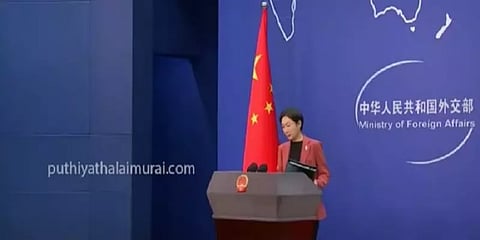 ”எங்கள் நாட்டில் கொரோனா கட்டுப்பாட்டில்தான் உள்ளது” - சீன வெளியுறவுத்துறை