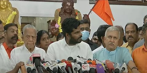 ”நீ எந்த சேனல்.. உன் பெயர் என்ன?” - பத்திரிகையாளர்களுடன் அண்ணாமலை உச்சகட்ட வாக்குவாதம்!