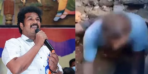 சாக்கடை கழிவுகளை வெறும் கையால் அள்ள சொன்னாரா திமுக MLA எபினேசர்? - நடந்தது என்ன?