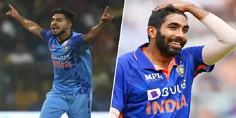 அப்பாடி என்னா வேகம்...! இலங்கை கேப்டனை வீழ்த்தி பும்ராவின் சாதனையை தகர்த்த உம்ரான் மாலிக்!