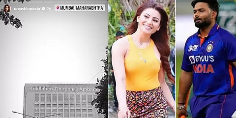 ரிஷப் உள்ள மருத்துவமனையில் `தி லெஜண்ட்’ நாயகி ஊர்வசி ரதுலா? மீண்டும் கிளம்பும் சர்ச்சை!