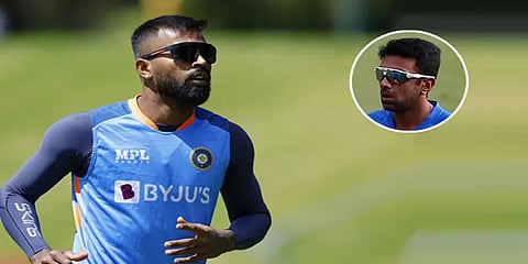 'களத்தில் கூலாக இருக்கிறார் ஹர்திக் பாண்டியா' - விளையாடாவிட்டாலும் புகழும் அஸ்வின்!