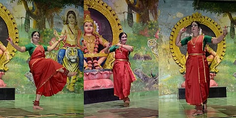 சபரிமலை ஐயப்பன் சன்னதியில் ஓய்வு பெற்ற பேராசிரியையின் சலங்கை ஒலி -மெய் சிலிர்த்த பக்தர்கள்