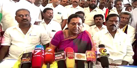 `தேமுதிக தற்போது எந்த கூட்டணியிலும் இல்லை; ஆனாலும்...’ - பிரேமலதா விஜயகாந்த் பேச்சு