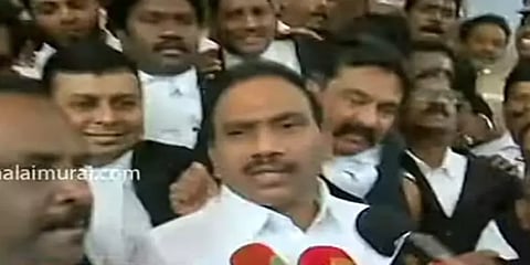 சொத்துக் குவிப்பு வழக்கு: சிறப்பு நீதிமன்றத்தில் நேரில் ஆஜரானார் திமுக எம்பி ஆ.ராசா!