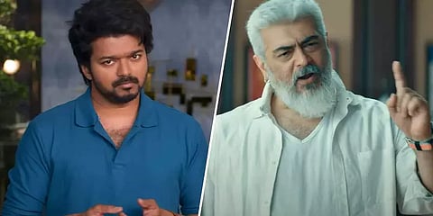 தியேட்டரில் வெளியான துணிவு, வாரிசு படங்கள்! கொண்டாட்ட வெள்ளத்தில் ரசிகர்கள்!