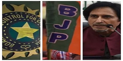 ”பிசிசிஐ மீது பாஜக ஆதிக்கம் செலுத்துகிறது; பாகிஸ்தானை ஓரங்கட்டுகிறது” - ரமீஸ் ராஜா!