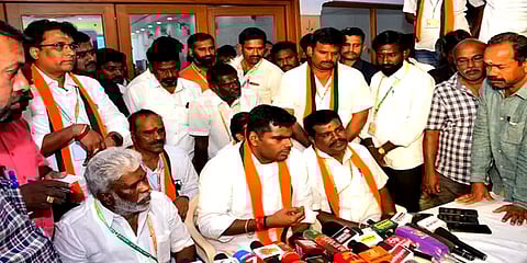 துணிவுடன் இருந்து வாரிசு அரசியலை எதிர்ப்பேன் - அண்ணாமலை