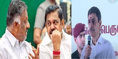 தனித்தனியே அமர்ந்த ஓபிஎஸ் இபிஎஸ்... ஒன்றாக ஒரே மேசையில் அமர வைத்த ஆளுநர் ஆர்.என்.ரவி!