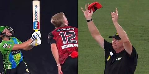 ஏன் பா இதுக்குலாமா சிக்சர் கொடுப்பீங்க? பிபிஎல் லீக்கில் நிகழ்ந்த இன்னொரு சர்ச்சை சம்பவம்!