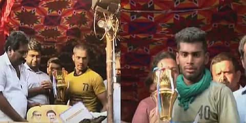 "ஆன்லைனால் கடைசிவரை எனக்கு டோக்கனே கிடைக்கல" - 28 காளைகளை பிடித்த மாடுபிடி வீரர் விஜய்!