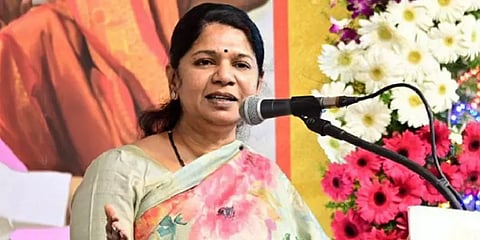 "இங்கு எழுந்த புரட்சிதான் 'தவறாக புரிஞ்சுக்க வேண்டாம்’னு சொல்ல வைச்சிருக்கு”-எம்பி கனிமொழி