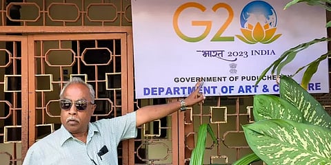 பாரதியார், பாரதிதாசனின் இல்லங்களில் இந்தி, ஆங்கில விளம்பர பதாகைகள்! தமிழ் புறக்கணிப்பு?