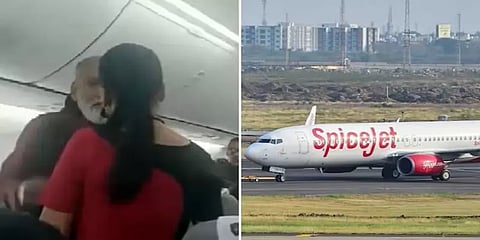 அநாகரீகமாக நடந்து கொண்டதாக புகார்.. விமானத்தில் இருந்து இறக்கிவிடப்பட்ட பயணிகள்!