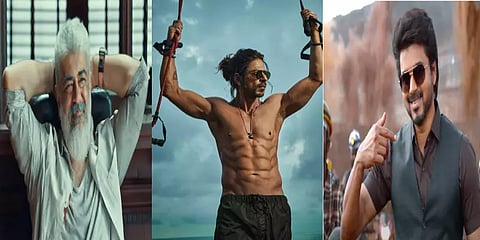 ஷாருக்கானின் ‘பதான்’ படத்தால் ‘வாரிசு’, ‘துணிவு’ வசூல் பாதிக்குமா? - அதிரும் கட் அவுட்கள்