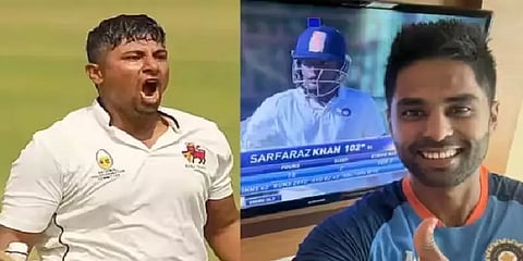 "சூர்யா என் இன்ஸ்பிரேஷன்! என் மிகச்சிறந்த நண்பன்"- முதன்முறையாக மனம் திறந்த சர்ஃபராஸ் கான்