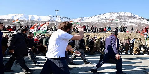 "அதுவரை தொடரமாட்டோம்!" காஷ்மீரில் ராகுலின் யாத்திரை திடீர் நிறுத்தம்!
