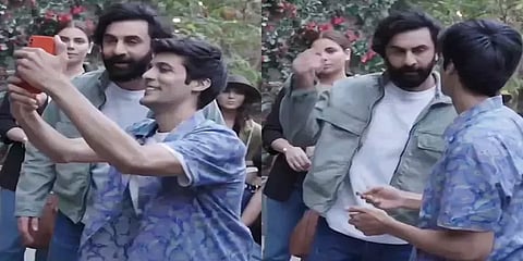 செல்ஃபி எடுக்க முயன்ற ரசிகர்... தூக்கியெறிந்த ரன்பீர் கபூர்! என்ன நடந்தது?