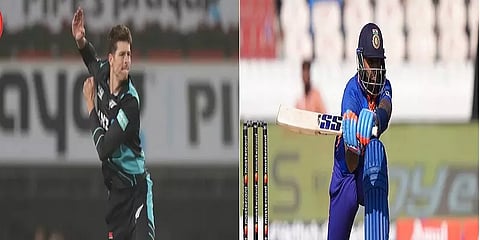 தப்பித்தால் போதுமென ஆடிய சூர்யகுமார் யாதவ்! பவர்பிளேவில் சாண்ட்னர் செய்த தரமான சம்பவம்!