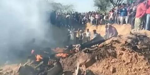 ம.பி, ராஜஸ்தானில் 3 விமானப்படை விமானங்கள் விபத்து