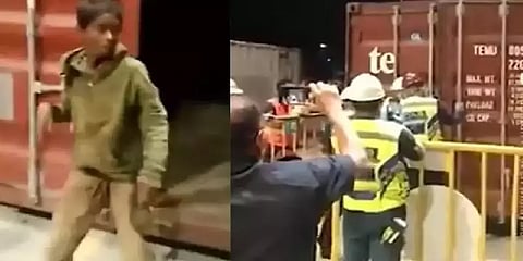 கண்ணாமூச்சி ஆட கண்டெயினருக்குள் புகுந்த வங்கதேச சிறுவனுக்கு நேர்ந்த சோகம்!