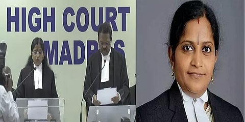 நியமனம் சார்ந்த வழக்கை விசாரிக்க மறுத்த உச்சநீதிமன்றம்!நீதிபதியாக பதவியேற்றார் விக்டோரியா!