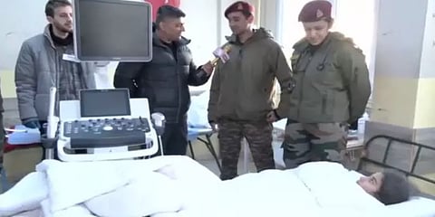 துருக்கி நிலநடுக்கம்: 6 வயது சிறுமி உயிருடன் மீட்பு - இந்திய ராணுவ முகாமில் சிகிச்சை