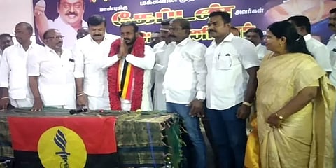 ஈரோடு இடைத்தேர்தல்: பொய்யான வாக்குறுதிகளை கொடுக்கும் அமைச்சர்கள் - தேமுதிக சுதீஷ்