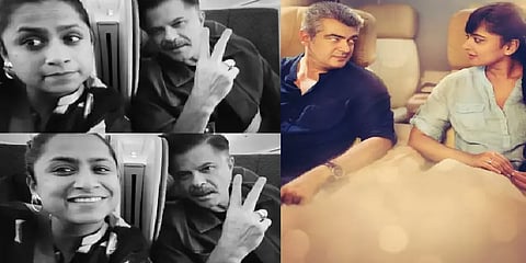 அஜித் பாணியில் உதவிய அனில் கபூர்.. நடு வானில் நடந்த சுவாரஸ்யத்தை பகிர்ந்த பெண்!