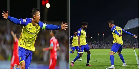 ஒரே போட்டியில் 4 கோல்கள்! 61 முறை ஹாட்ரிக், 500+ கோல்கள்... சாதனை படைத்த ரொனால்டோ!