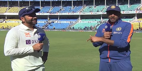 ”ஏன் பிட்சின் தன்மை குறித்து மட்டும் பேசுகிறீர்கள்” - ஆஸ்திரேலிய ஊடகங்களை விளாசிய ரோகித்!