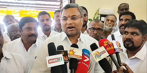 "ஒரே ஒரு பட்ஜெட், நாட்டின் தலையெழுத்தை தீர்மானிக்காது"- கார்த்தி சிதம்பரம் பேட்டி