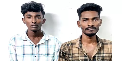 மதுரை: காதலிக்க மறுத்த மாணவியின் வீட்டில் பெட்ரோல் குண்டு வீசியதாக இருவர் கைது