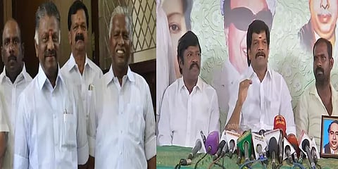 ‘ஓபிஎஸ் காலைப் பிடித்து கதறியவர் தான் கே.பி. முனுசாமி’ - ஓபிஎஸ் ஆதரவாளர் பரபரப்பு பேட்டி