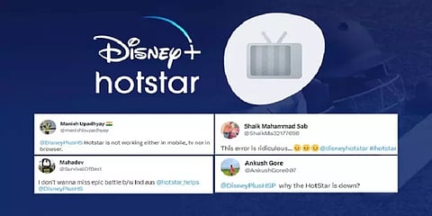 ”வேற ஒன்னும் இல்ல ஆஸி நல்லா விளையாடுறாங்க..அதான் நிறுத்திட்டாங்க”- ட்ரோலாகும் HotStar!