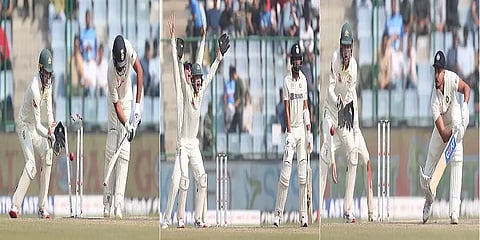 அஸ்வின் மட்டும் தான் செய்வாரா? நாங்களும் செய்வோம்! லயன் சுழலில் சிக்கி தடுமாறும் இந்தியா!