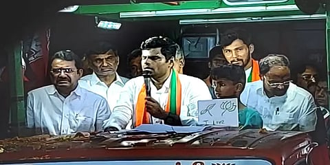 அதிமுக வேட்பாளர் தென்னரசை கோட்டைக்கு அனுப்பினால் ஆட்சி மாறாது. ஆனால்... - அண்ணாமலை