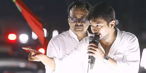 "பெரியார் மண்ணில் நின்றுகொண்டு, `ஆம்பளையா’ என பேசுகிறீர்கள்..."- இபிஎஸ்-ஐ சாடிய உதயநிதி!