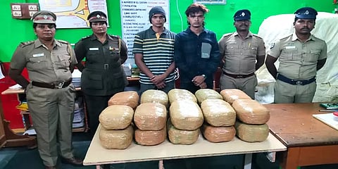 ஜார்கண்ட் டூ பெங்களூரூ: ரயிலில் கஞ்சா கடத்திய கேரள இளைஞர்கள் இருவர் கைது