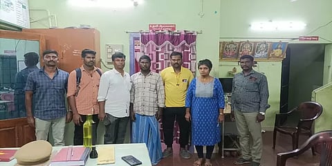 ஓடும் ரயிலில் வடமாநிலத்தவரை தாக்கியவர் கைது