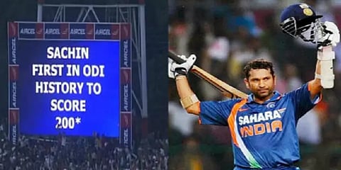 வரலாற்றில் இன்று: இதே நாள்... இதே நேரம்! 2010-ல் சச்சின் செய்த இமாலய சாதனை